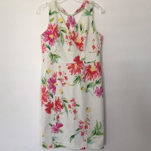 !HOSTPICK!Floral Cross/Halter Tommy Hilfiger Dress